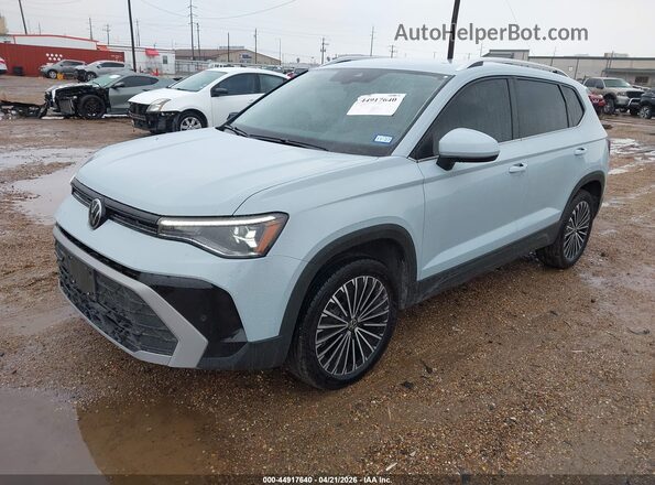 3VVSC7B23SM088812 2025 VOLKSWAGEN TAOS Синий Передняя левая четверть