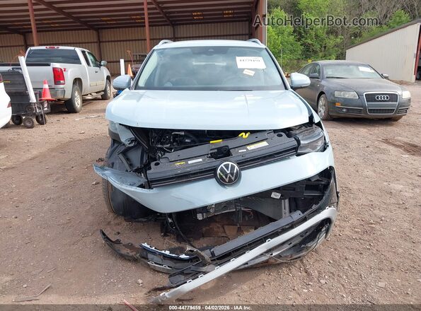 3VVSC7B24SM062946 2025 VOLKSWAGEN TAOS Light Blue Widok zestawu wskaźników