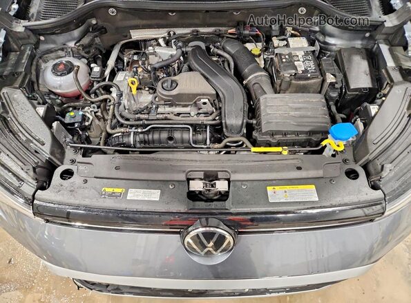 3VVSC7B2XSM007398 2025 VOLKSWAGEN TAOS Gray Вид підкапотного простору