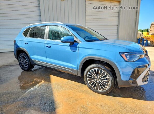 3VVSC7B2XTM037387 2026 VOLKSWAGEN TAOS Blue Front right