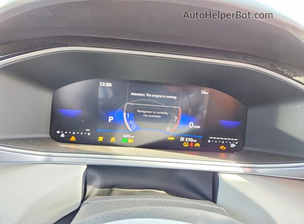 3VVSC7B2XTM037387 2026 VOLKSWAGEN TAOS Blue Instrument cluster view