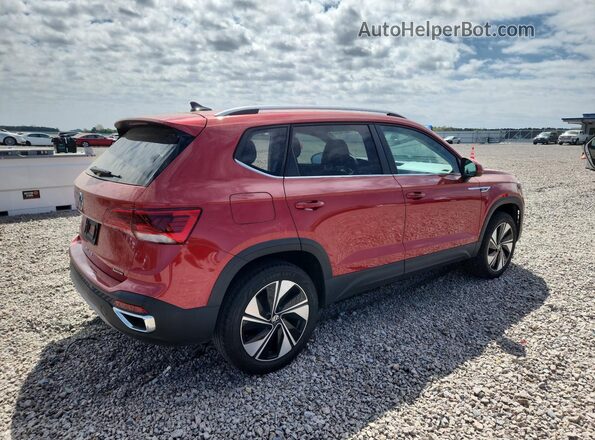 3VVUX7B21RM038899 2024 VOLKSWAGEN TAOS Red Հետևի աջ