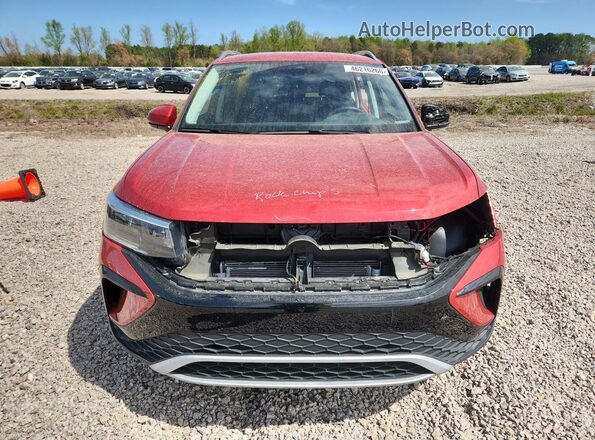 3VVUX7B21RM038899 2024 VOLKSWAGEN TAOS Red Դիմացի տեսք