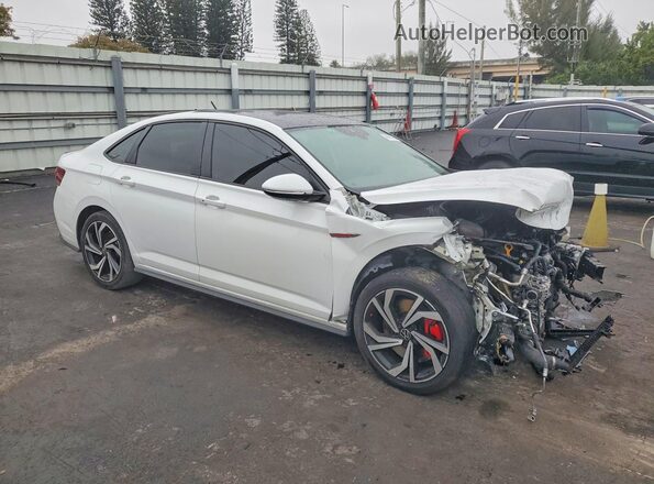 3VW2T7BU3PM059847 2023 VOLKSWAGEN JETTA White Delantero derecho