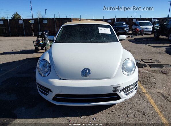 3VW5DAAT4JM503924 2018 VOLKSWAGEN BEETLE White 