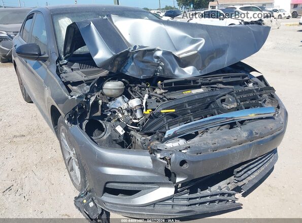 3VWC57BU0KM041491 2019 VOLKSWAGEN JETTA Gray წინა ხედი