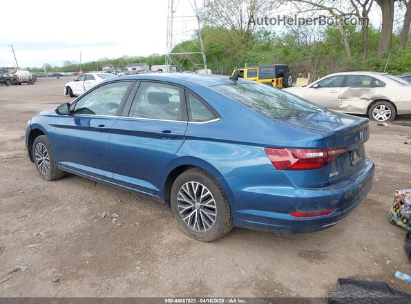 3VWC57BU3MM010190 2021 VOLKSWAGEN JETTA Синий Задняя левая четверть