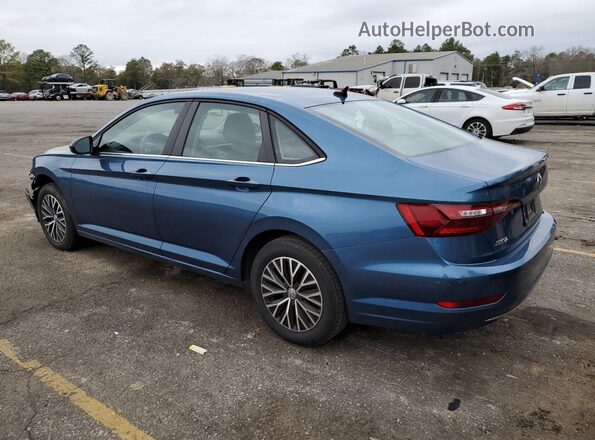 3VWC57BU5MM082153 2021 VOLKSWAGEN JETTA Blue Հետևի ձախ