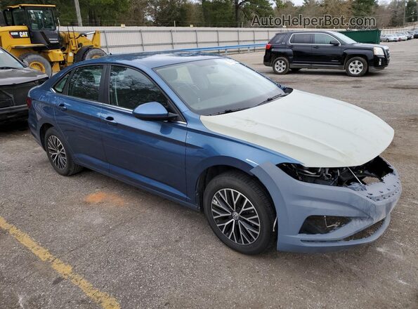 3VWC57BU5MM082153 2021 VOLKSWAGEN JETTA Blue Առջևի աջ