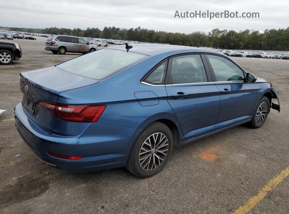 3VWC57BU5MM082153 2021 VOLKSWAGEN JETTA Blue Հետևի աջ