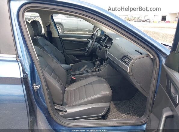 3VWC57BU6MM044995 2021 VOLKSWAGEN JETTA Blue წინა სალონის ხედი