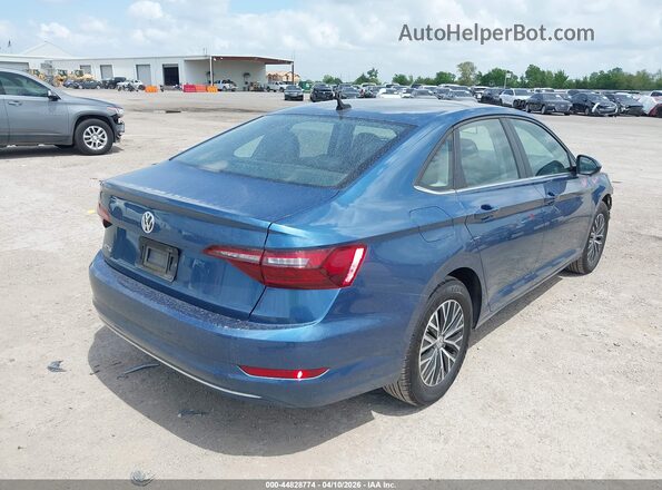 3VWC57BU6MM044995 2021 VOLKSWAGEN JETTA Blue უკანა მარჯვენა