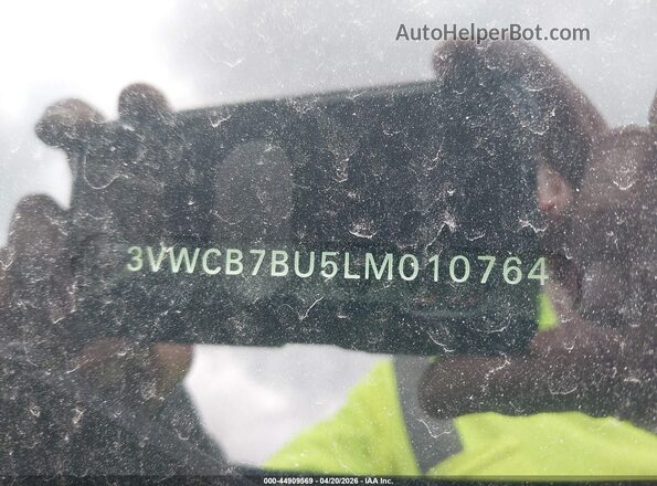 3VWCB7BU5LM010764 2020 VOLKSWAGEN JETTA Black 