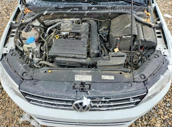 3VWD67AJ2GM232121 2016 VOLKSWAGEN JETTA Белый Вид задней части салона
