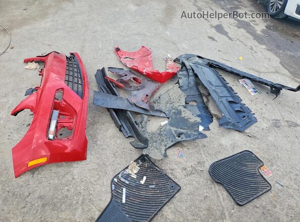 3VWF17ATXHM611264 2017 VOLKSWAGEN BEETLE Красный Вид подкапотного пространства