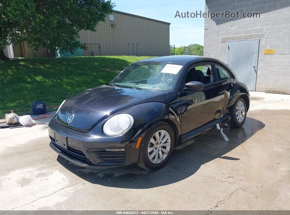 3VWFD7AT1JM721150 2018 VOLKSWAGEN BEETLE Черный Передняя левая четверть