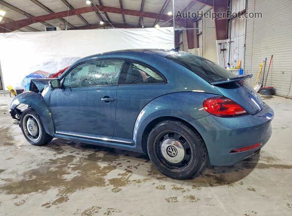 3VWFD7AT2JM705720 2018 VOLKSWAGEN BEETLE Blue Tył lewy