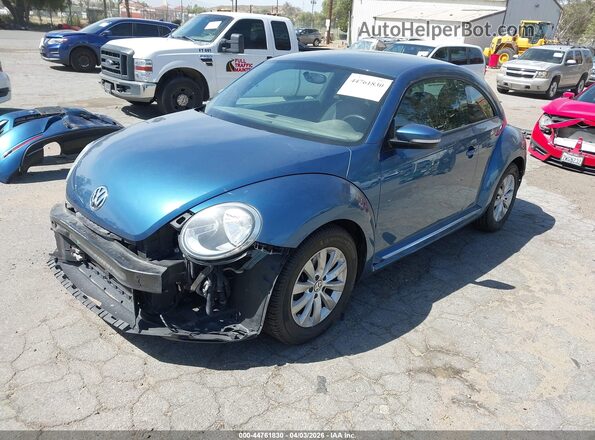 3VWFD7AT4KM719555 2019 VOLKSWAGEN BEETLE Blue 