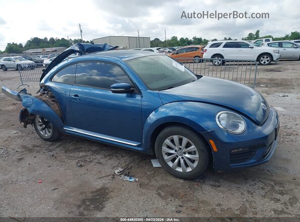 3VWFD7AT7KM712759 2019 VOLKSWAGEN BEETLE Blue 