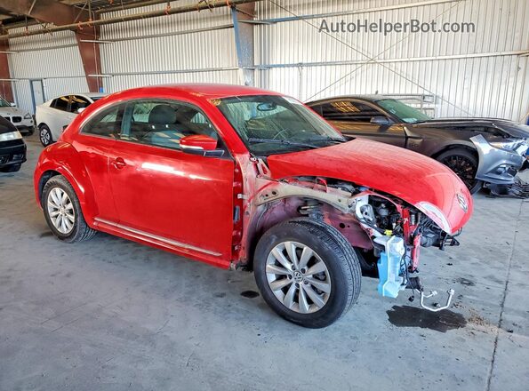 3VWFD7AT9KM712102 2019 VOLKSWAGEN BEETLE Red 