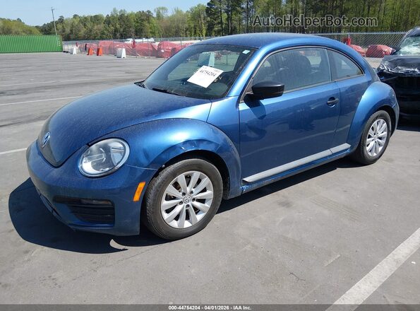 3VWFD7ATXJM716660 2018 VOLKSWAGEN BEETLE Blue Front left
