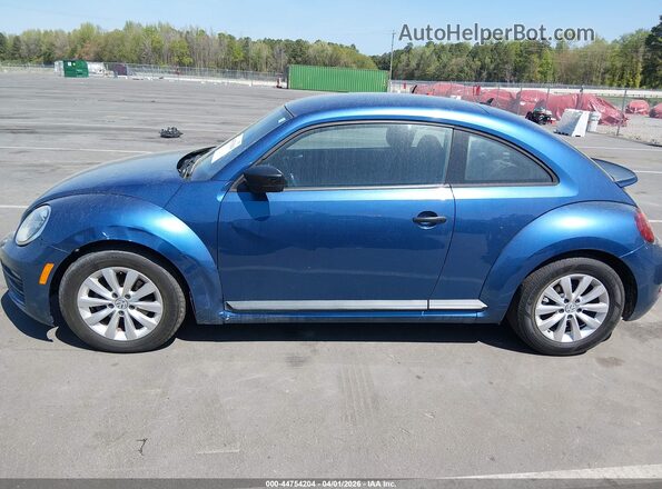 3VWFD7ATXJM716660 2018 VOLKSWAGEN BEETLE Blue 360 interior view