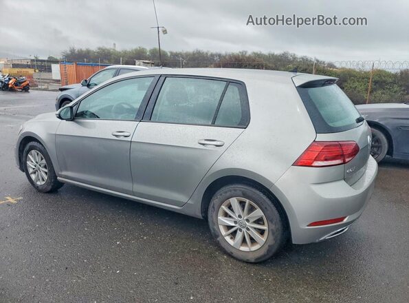 3VWG17AU6JM293100 2018 VOLKSWAGEN GOLF Silver Rear left
