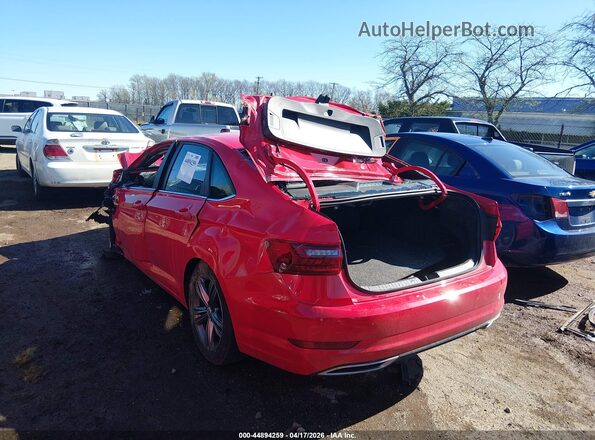 3VWN57BU4MM016847 2021 VOLKSWAGEN JETTA Red Հետևի ձախ