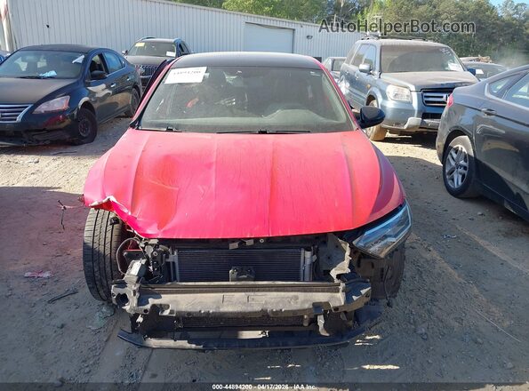 3VWN57BU6MM030636 2021 VOLKSWAGEN JETTA Red Вид щитка приладів