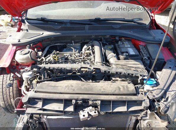 3VWN57BU6MM030636 2021 VOLKSWAGEN JETTA Red Вид ззаду