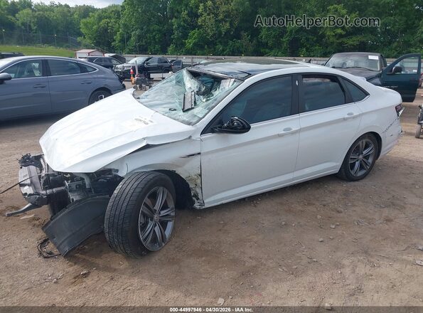 3VWN57BU8MM018150 2021 VOLKSWAGEN JETTA White Vista tres cuartos delantera izquierda