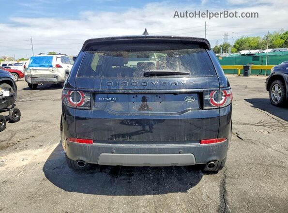 SALCT2BG6HH711685 2017 LAND ROVER DISCOVERY Black Widok wnętrza z przodu