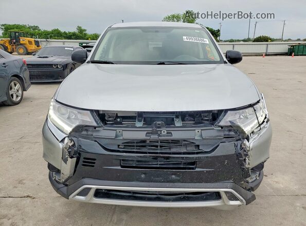 JA4AD2A31LZ047853 2020 MITSUBISHI OUTLANDER Silver Rear view