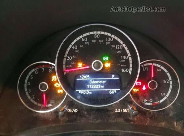 3VWF17AT5GM637625 2016 VOLKSWAGEN BEETLE Gray 