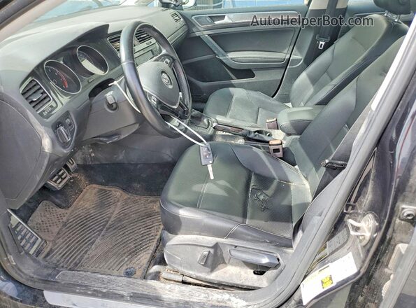3VWH17AU3JM759439 2018 VOLKSWAGEN GOLF Black Vista interior delantera