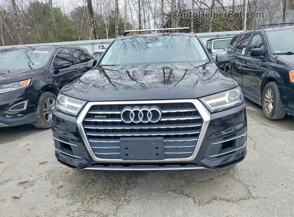 WA1LAAF78HD004316 2017 AUDI Q7 Black Widok z tyłu
