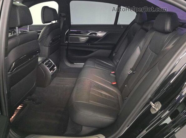 WBA7T2C0XNCH14057 2022 BMW 7 SERIES Black უკანა ხედი