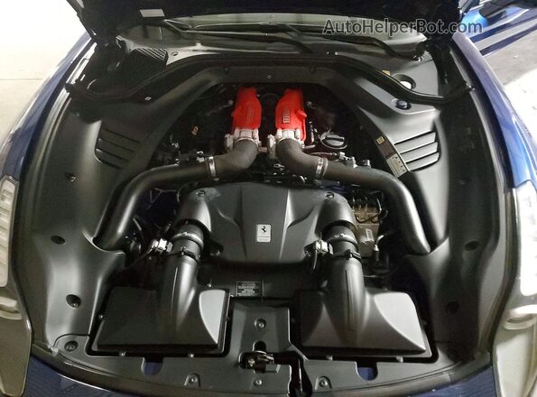 ZFF77XJA4H0226114 2017 FERRARI CALIFORNIA Синий 