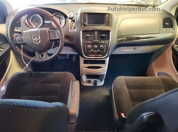 2C4RDGBG7KR632842 2019 DODGE GRAND CARAVAN Черный Вид щитка приборов
