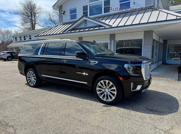 XXXXXXXXXXNY77231 2022 GMC YUKON Черный Задняя левая четверть