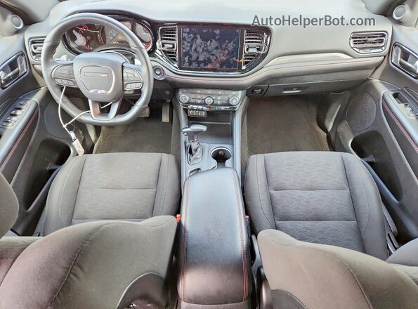 1C4RDHDG6SC544957 2025 DODGE DURANGO Gray ხელსაწყოთა პანელის ხედი