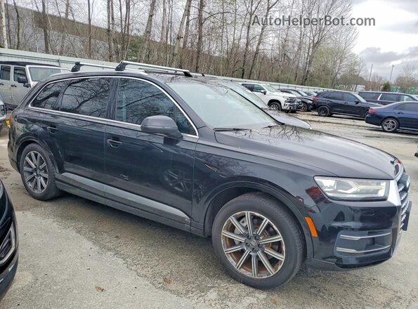 WA1LAAF78HD004316 2017 AUDI Q7 Black Widok z przodu