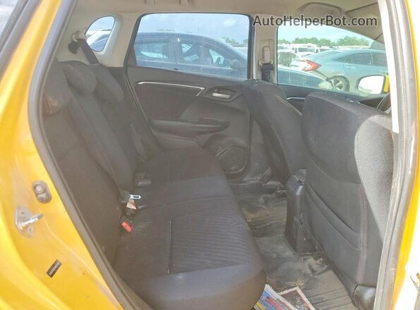 3HGGK5G64JM721003 2018 HONDA FIT Yellow Вид задньої частини салону
