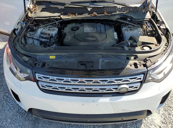 SALRR2RK9JA071201 2018 LAND ROVER DISCOVERY White Vista de la etiqueta del VIN
