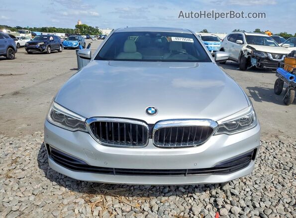 WBAJA9C53KB391730 2019 BMW 5 SERIES Silver უკანა ხედი
