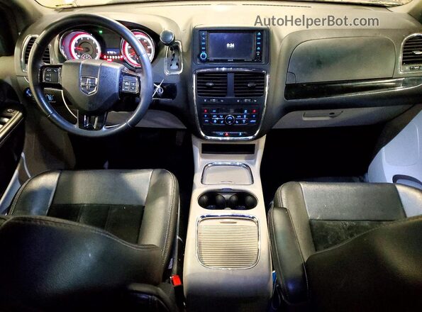 2C4RDGCG3GR177476 2016 DODGE CARAVAN Tan Vista del cuadro de instrumentos