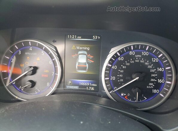 JN1CV7AP3HM642013 2017 INFINITI Q50 Black Հետևի նստատեղերի տեսք