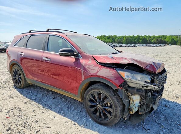 5XYPG4A59KG591650 2019 KIA SORENTO Red 