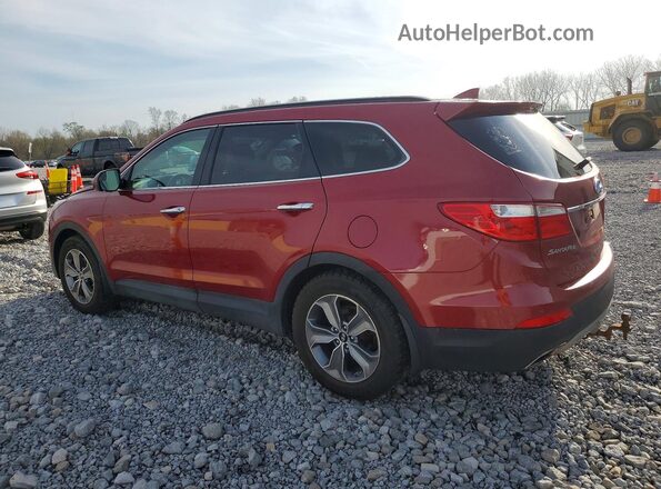KM8SMDHF6GU143191 2016 HYUNDAI SANTA FE Red Tył prawy