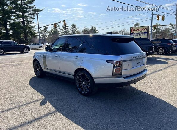 SALGS2RE4JA504820 2018 LAND ROVER RANGE ROVER Серебряный Передняя правая четверть